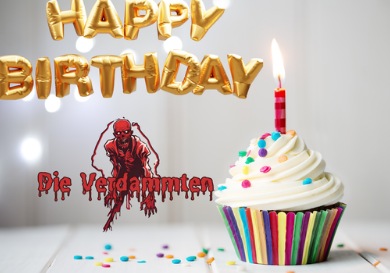 Happy Birthday – Die Verdammten werden 1 Jahr alt